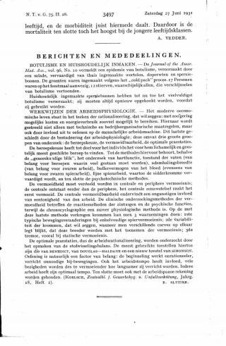 Eerste pagina van het artikel zoals het is gepubliceerd in het tijdschrift