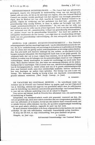 Eerste pagina van het artikel zoals het is gepubliceerd in het tijdschrift