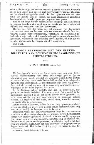 Eerste pagina van het artikel zoals het is gepubliceerd in het tijdschrift