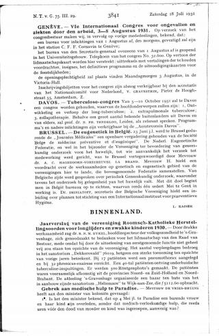 Eerste pagina van het artikel zoals het is gepubliceerd in het tijdschrift