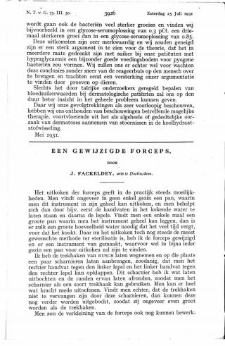 Eerste pagina van het artikel zoals het is gepubliceerd in het tijdschrift