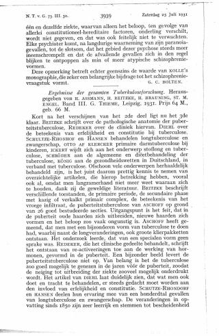 Eerste pagina van het artikel zoals het is gepubliceerd in het tijdschrift