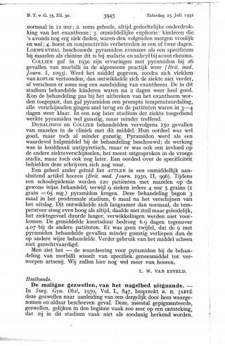 Eerste pagina van het artikel zoals het is gepubliceerd in het tijdschrift