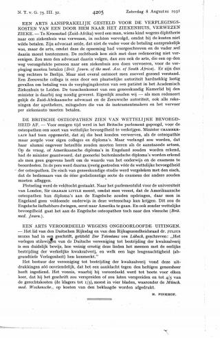 Eerste pagina van het artikel zoals het is gepubliceerd in het tijdschrift