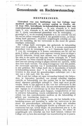 Eerste pagina van het artikel zoals het is gepubliceerd in het tijdschrift