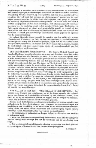 Eerste pagina van het artikel zoals het is gepubliceerd in het tijdschrift