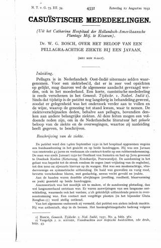 Eerste pagina van het artikel zoals het is gepubliceerd in het tijdschrift