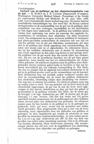 Eerste pagina van het artikel zoals het is gepubliceerd in het tijdschrift