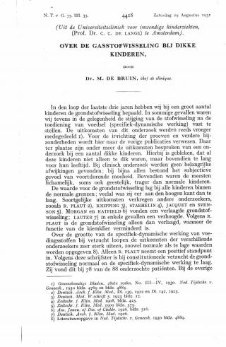 Eerste pagina van het artikel zoals het is gepubliceerd in het tijdschrift