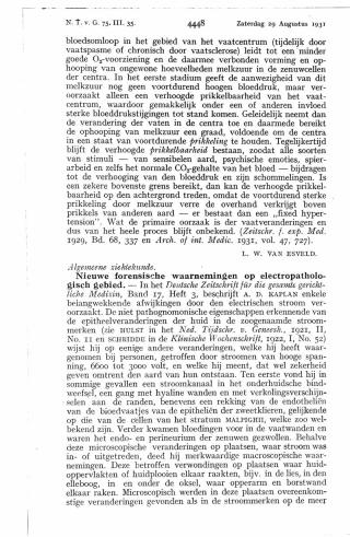 Eerste pagina van het artikel zoals het is gepubliceerd in het tijdschrift