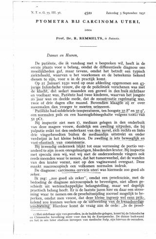 Eerste pagina van het artikel zoals het is gepubliceerd in het tijdschrift