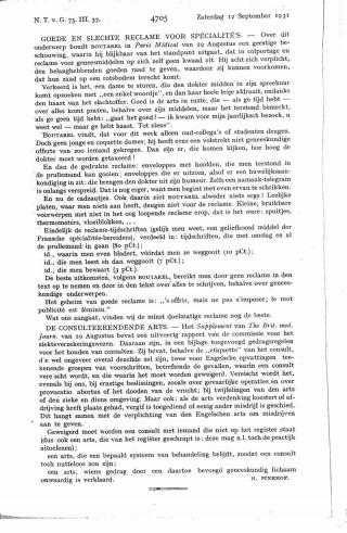 Eerste pagina van het artikel zoals het is gepubliceerd in het tijdschrift