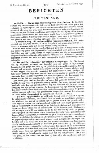 Eerste pagina van het artikel zoals het is gepubliceerd in het tijdschrift