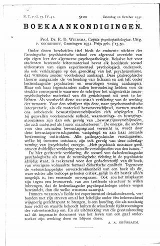 Eerste pagina van het artikel zoals het is gepubliceerd in het tijdschrift