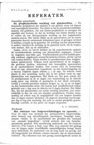 Eerste pagina van het artikel zoals het is gepubliceerd in het tijdschrift