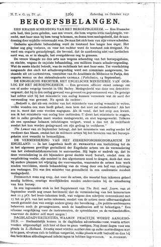 Eerste pagina van het artikel zoals het is gepubliceerd in het tijdschrift