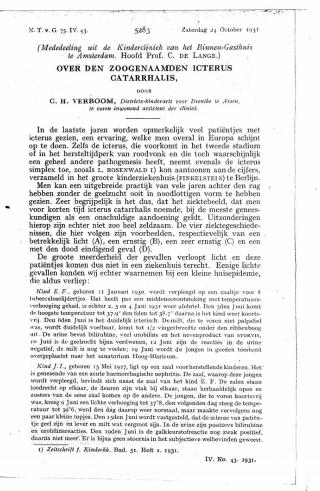 Eerste pagina van het artikel zoals het is gepubliceerd in het tijdschrift