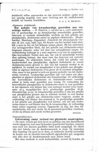 Eerste pagina van het artikel zoals het is gepubliceerd in het tijdschrift