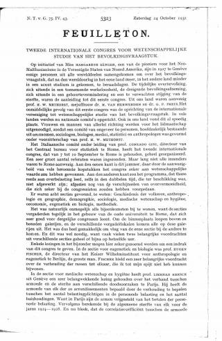 Eerste pagina van het artikel zoals het is gepubliceerd in het tijdschrift