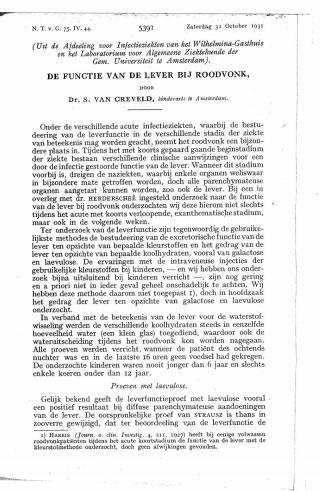 Eerste pagina van het artikel zoals het is gepubliceerd in het tijdschrift