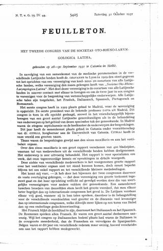 Eerste pagina van het artikel zoals het is gepubliceerd in het tijdschrift