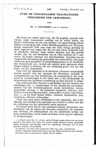 Eerste pagina van het artikel zoals het is gepubliceerd in het tijdschrift