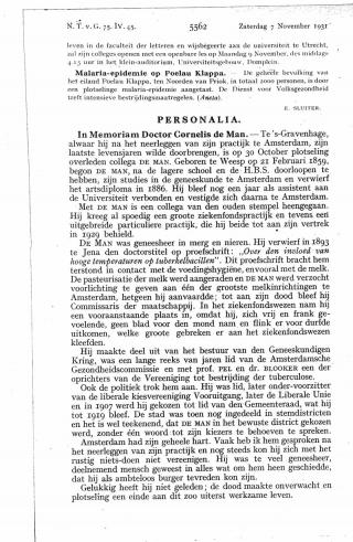 Eerste pagina van het artikel zoals het is gepubliceerd in het tijdschrift