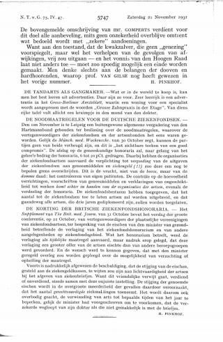 Eerste pagina van het artikel zoals het is gepubliceerd in het tijdschrift