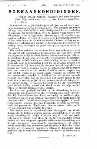 Eerste pagina van het artikel zoals het is gepubliceerd in het tijdschrift