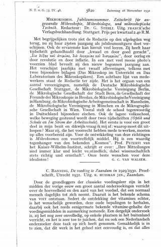 Eerste pagina van het artikel zoals het is gepubliceerd in het tijdschrift