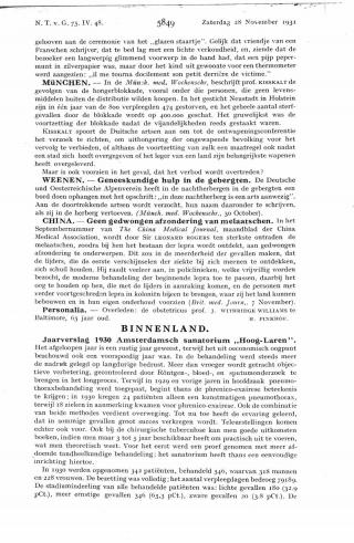 Eerste pagina van het artikel zoals het is gepubliceerd in het tijdschrift