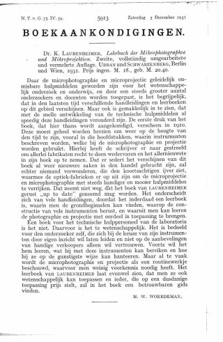 Eerste pagina van het artikel zoals het is gepubliceerd in het tijdschrift