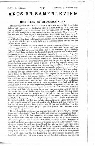 Eerste pagina van het artikel zoals het is gepubliceerd in het tijdschrift