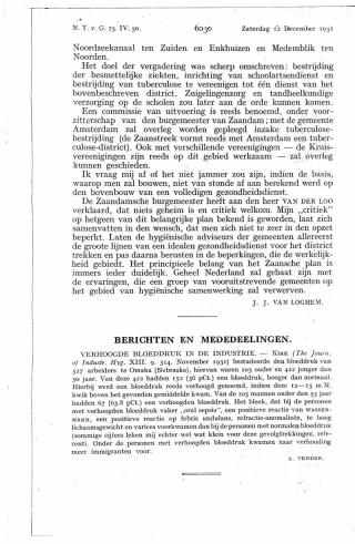 Eerste pagina van het artikel zoals het is gepubliceerd in het tijdschrift