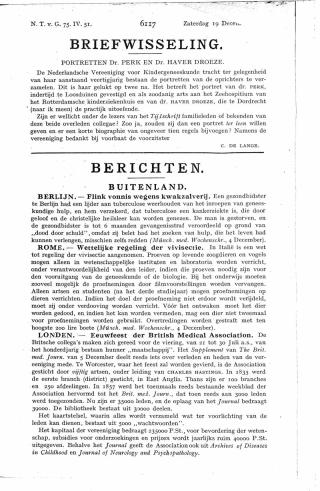 Eerste pagina van het artikel zoals het is gepubliceerd in het tijdschrift