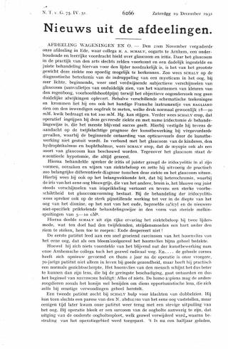 Eerste pagina van het artikel zoals het is gepubliceerd in het tijdschrift