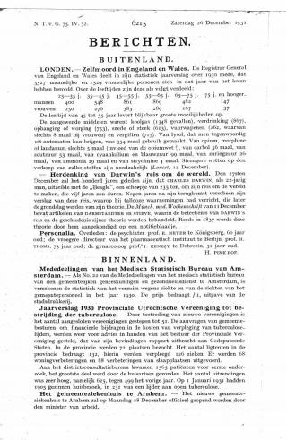 Eerste pagina van het artikel zoals het is gepubliceerd in het tijdschrift