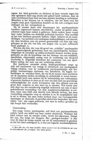 Eerste pagina van het artikel zoals het is gepubliceerd in het tijdschrift