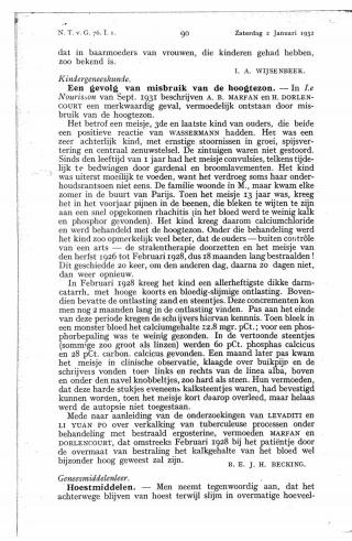 Eerste pagina van het artikel zoals het is gepubliceerd in het tijdschrift