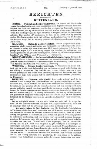 Eerste pagina van het artikel zoals het is gepubliceerd in het tijdschrift