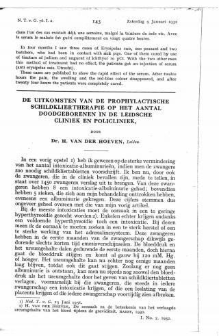 Eerste pagina van het artikel zoals het is gepubliceerd in het tijdschrift