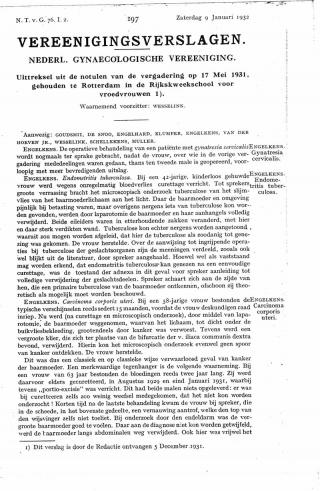 Eerste pagina van het artikel zoals het is gepubliceerd in het tijdschrift