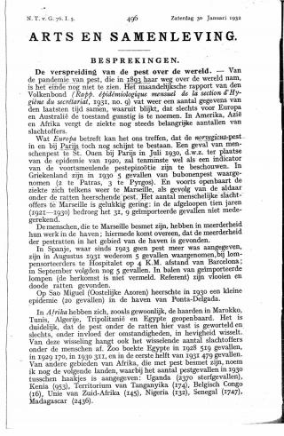 Eerste pagina van het artikel zoals het is gepubliceerd in het tijdschrift