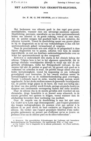 Eerste pagina van het artikel zoals het is gepubliceerd in het tijdschrift