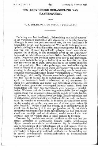 Eerste pagina van het artikel zoals het is gepubliceerd in het tijdschrift