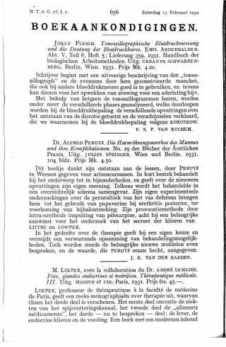 Eerste pagina van het artikel zoals het is gepubliceerd in het tijdschrift