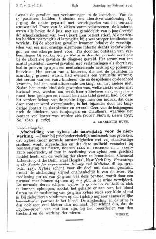 Eerste pagina van het artikel zoals het is gepubliceerd in het tijdschrift