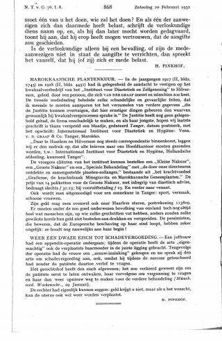 Eerste pagina van het artikel zoals het is gepubliceerd in het tijdschrift