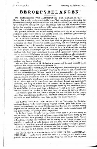 Eerste pagina van het artikel zoals het is gepubliceerd in het tijdschrift