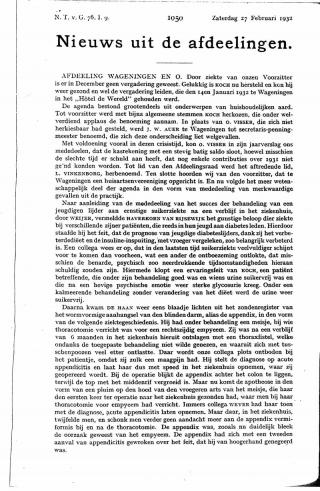 Eerste pagina van het artikel zoals het is gepubliceerd in het tijdschrift